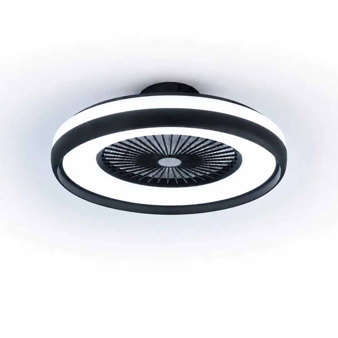 Freelight Ventola Tuya Plafondventilator Ø60cm RGB - Zwart