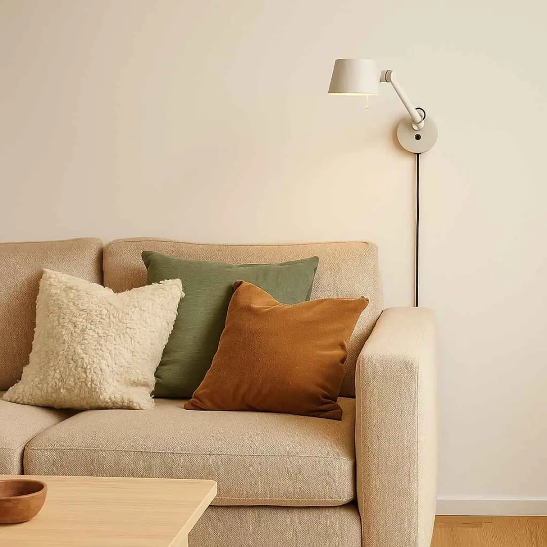 Freelight Wandlamp Sovrano L 61cm - Beige