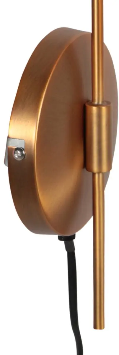 Steinhauer Bollique 4609BR Wandlamp - 40W - Bruin