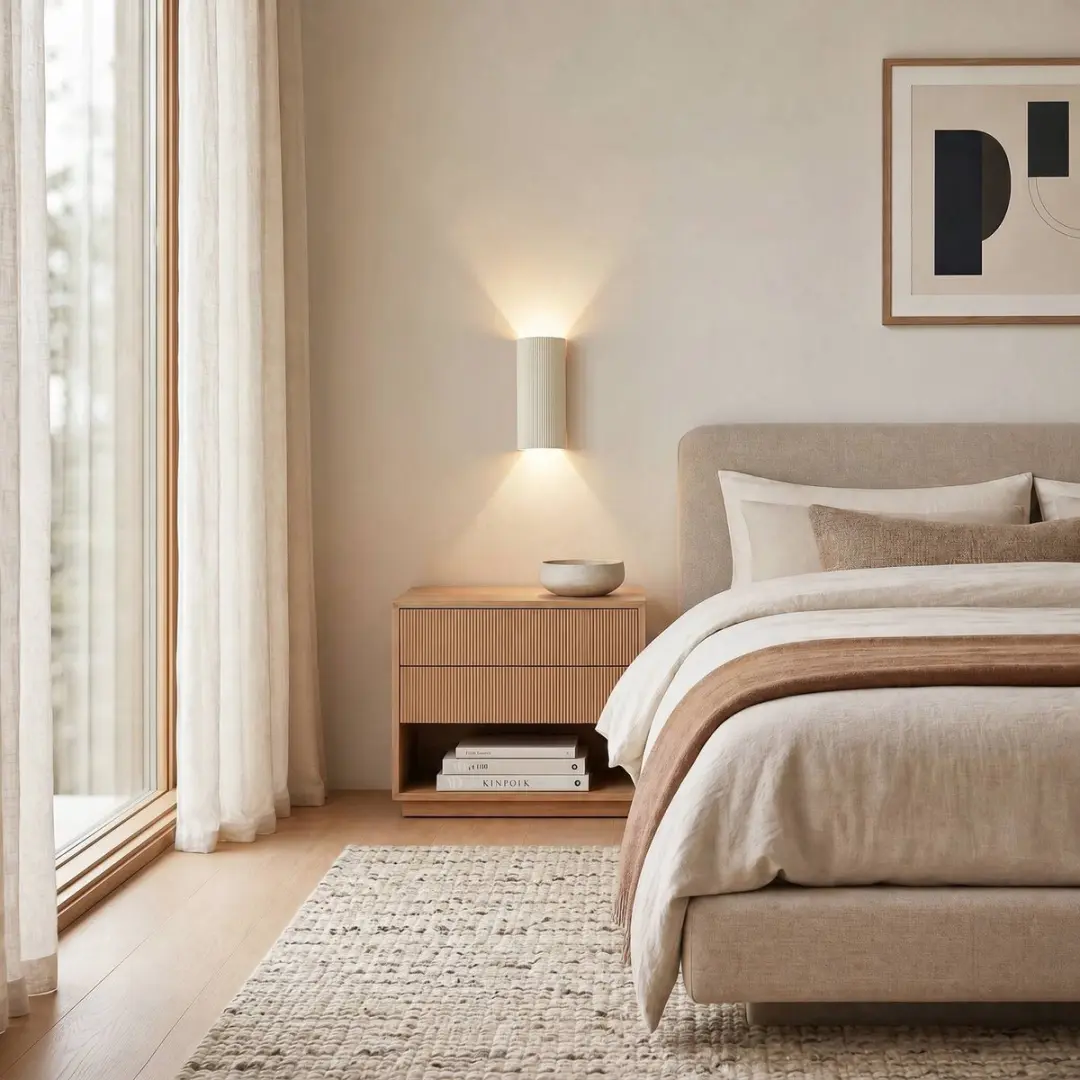 Lindby Wandlamp 2 Lichtpunten GU10 Beige