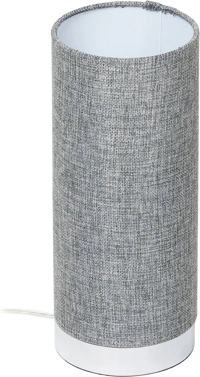 Lindby Tafellamp E14 40W - 1 Licht - Grijs/Chroom