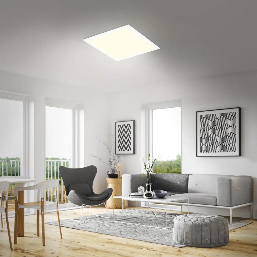 Briloner LED Plafonnière 21W - 38cm - Wit - CCT met afstandsbediening