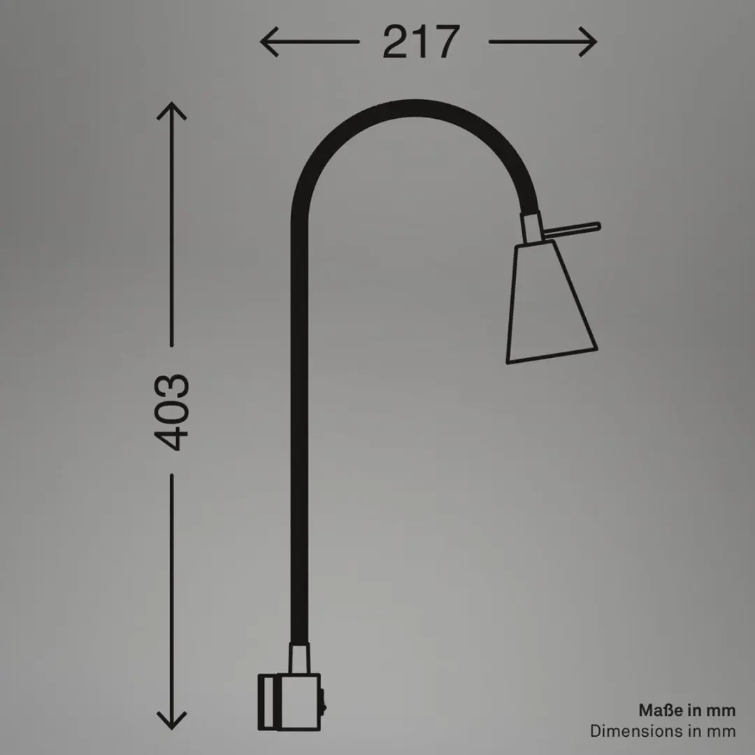 Briloner Tuso Wandlamp GU10 - 2x 5W Warm Wit - Beige - afbeelding 6 van 6
