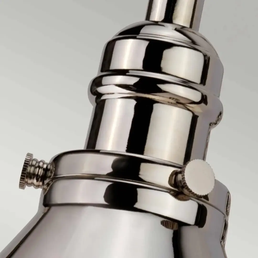 Elstead LED Wandlamp Provence E27 - 60W - Polished Nickel