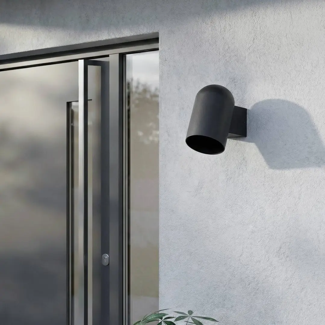 Lindby Wandlamp Buiten 1 Licht GU10 Zwart