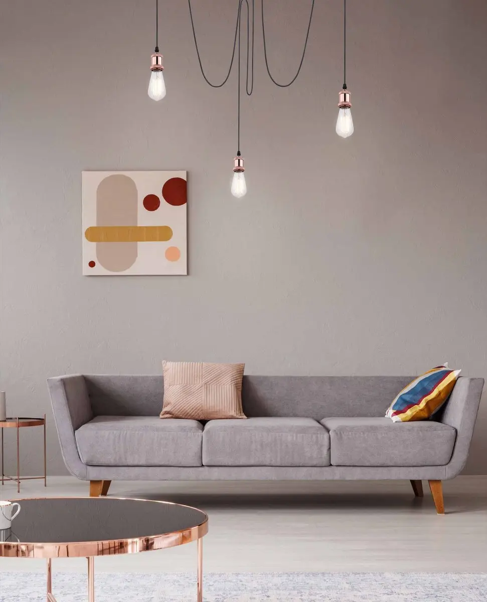 Globo Oliver Hanglamp Koper