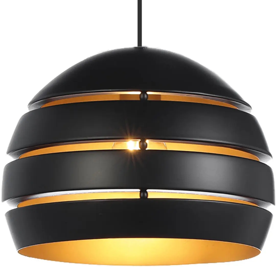 Freelight Hanglamp Djarin 3 - Ø50cm - Zwart/Goud