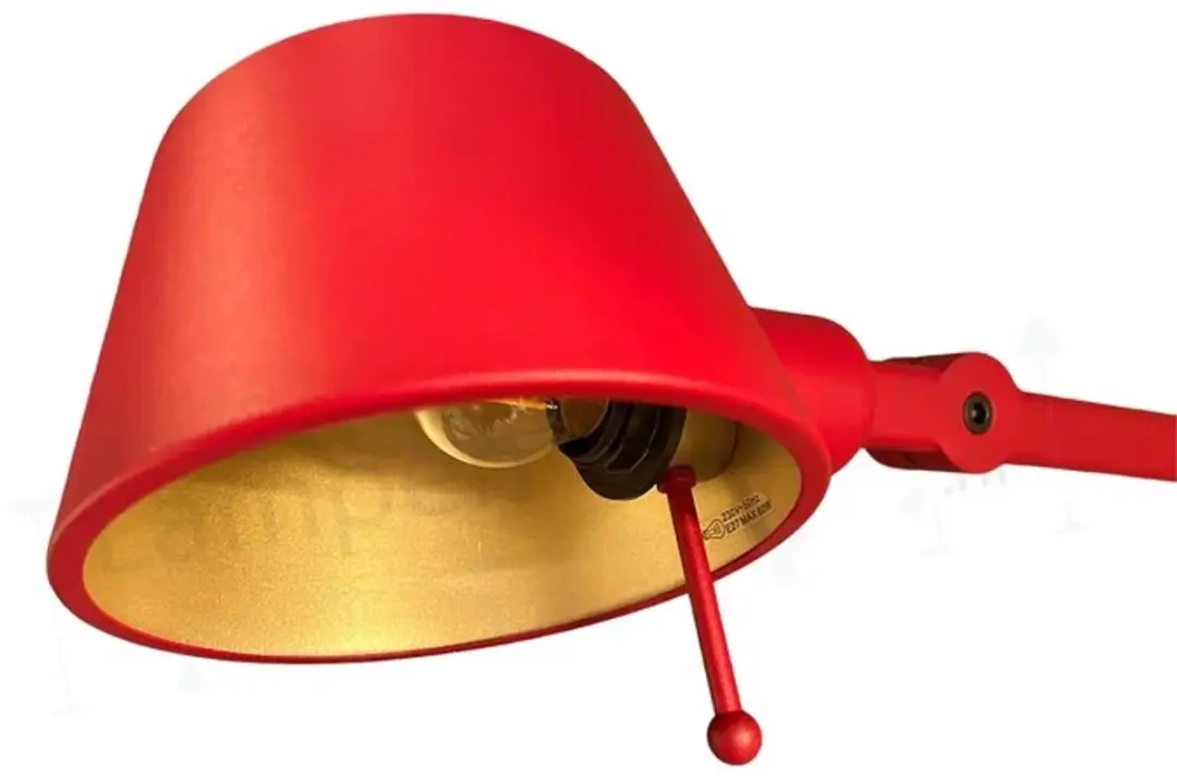 Freelight Sovrano Vloerlamp Rood - 25W Warm Wit