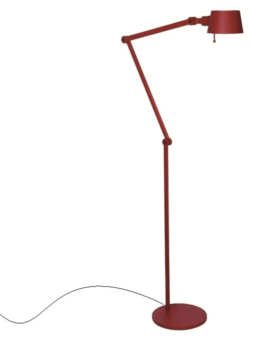 Freelight Sovrano Vloerlamp Rood - 25W Warm Wit