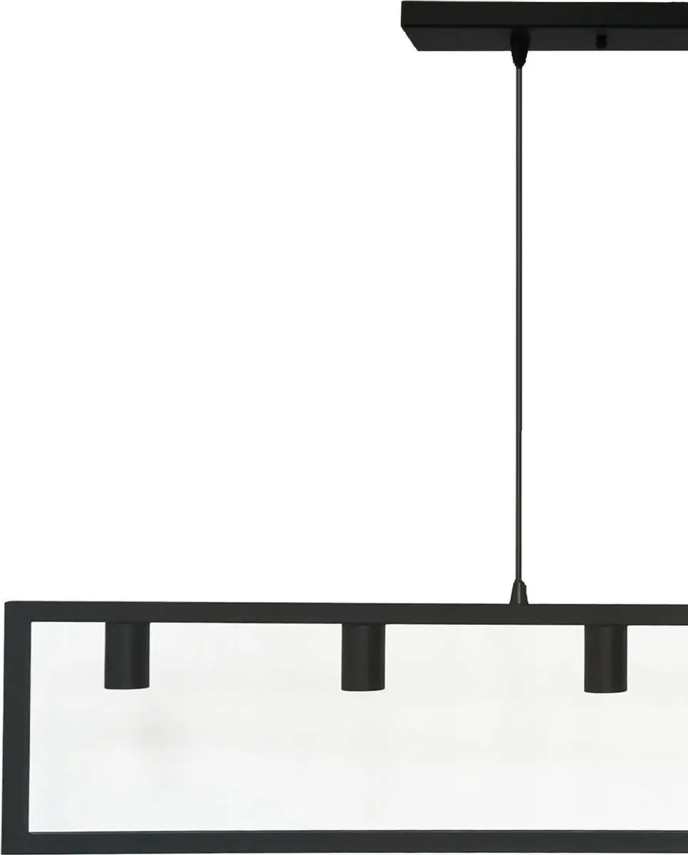 Freelight Distesa Hanglamp 7xE27 - 168cm - Mat Zwart