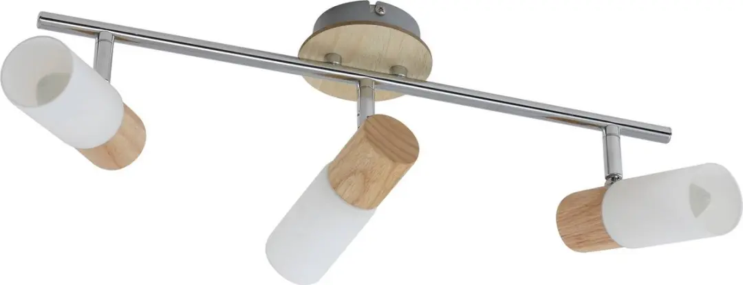Lindby Buitenspot 3-lichts E14 - 15W - Wit/Hout