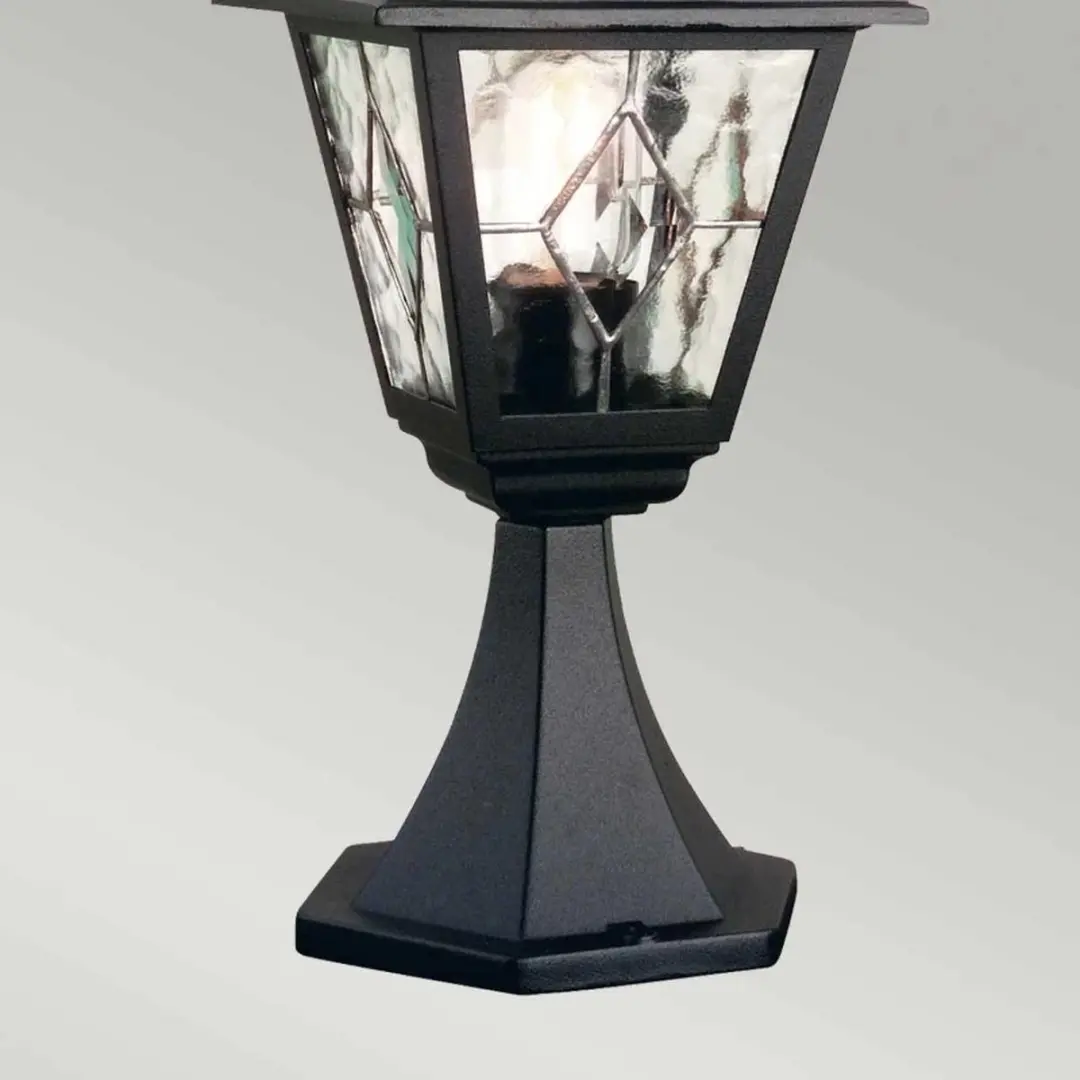 Elstead Lighting Norfolk Mini LED Tuinpilaar - E27 60W - IP44 - Zwart