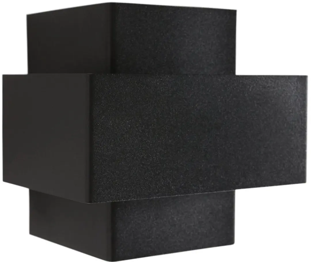 Steinhauer Muro 3367ZW Wandlamp - 2 Lichtpunten - Zwart/Goud