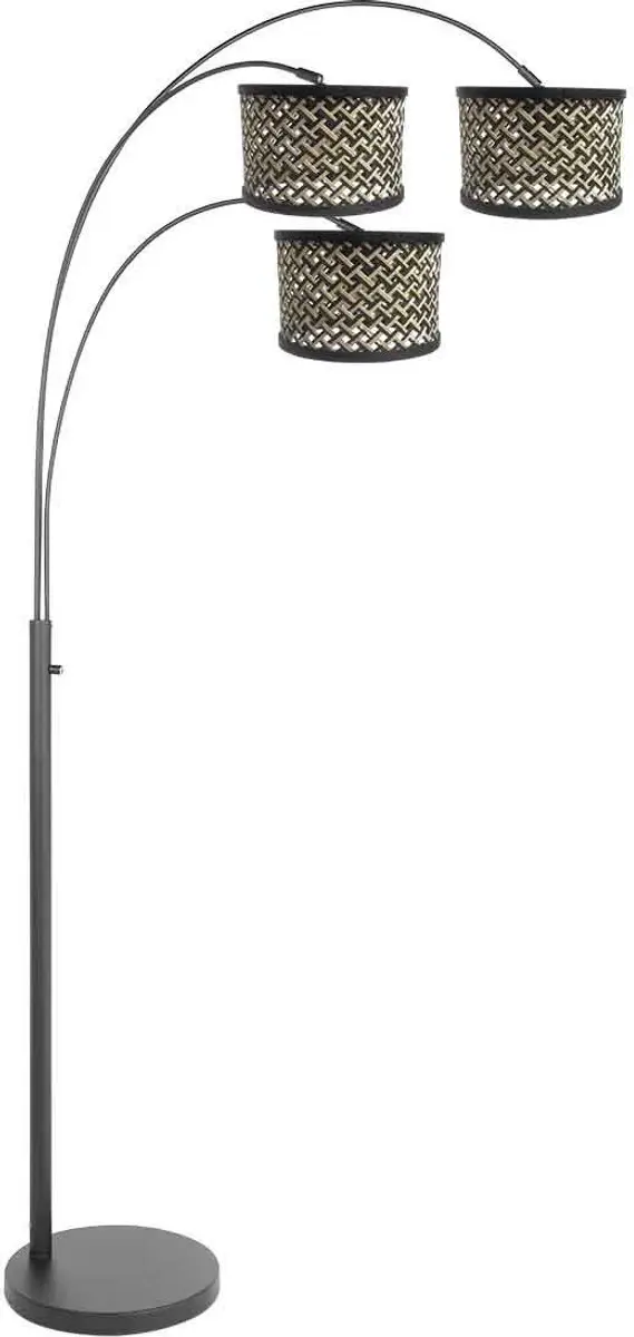 Steinhauer Vloerlamp Sparkled Light 3829ZW