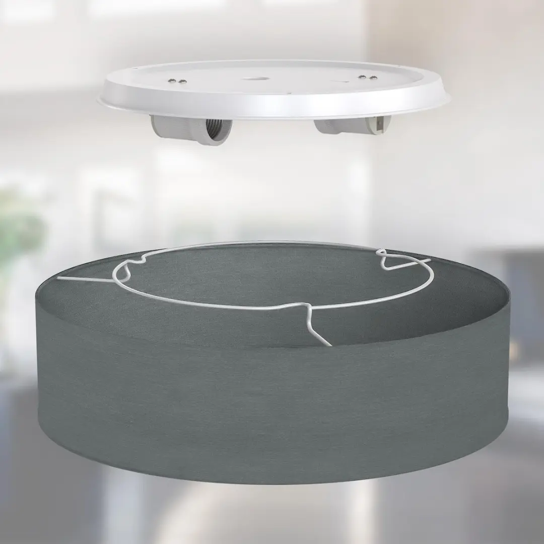 Briloner Plafondlamp Ø38cm - Grijs