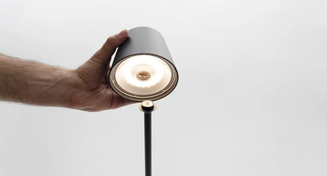 Zafferano Poldina Pro LED Tuinlamp 60cm - Bruin