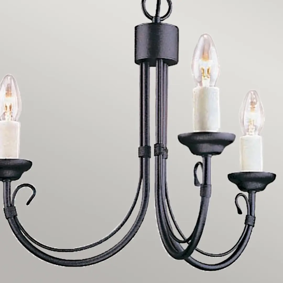 Elstead Lighting LED Kroonluchter 3x E14 60W - Dimbaar