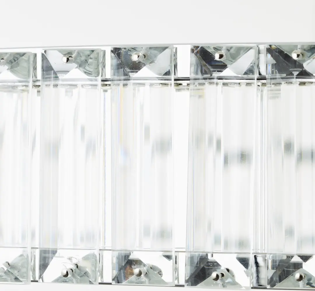 Brilliant LED Hanglamp Queen 80cm - RGBW 6000lm - Chroom - afbeelding 6 van 6