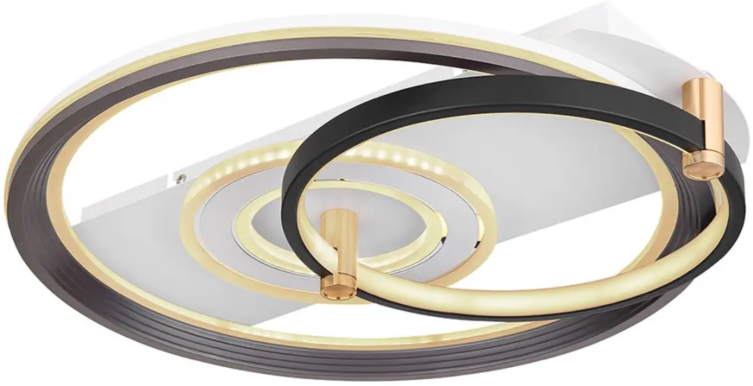 Globo LED Plafondlamp 46W 2240lm - Zwart