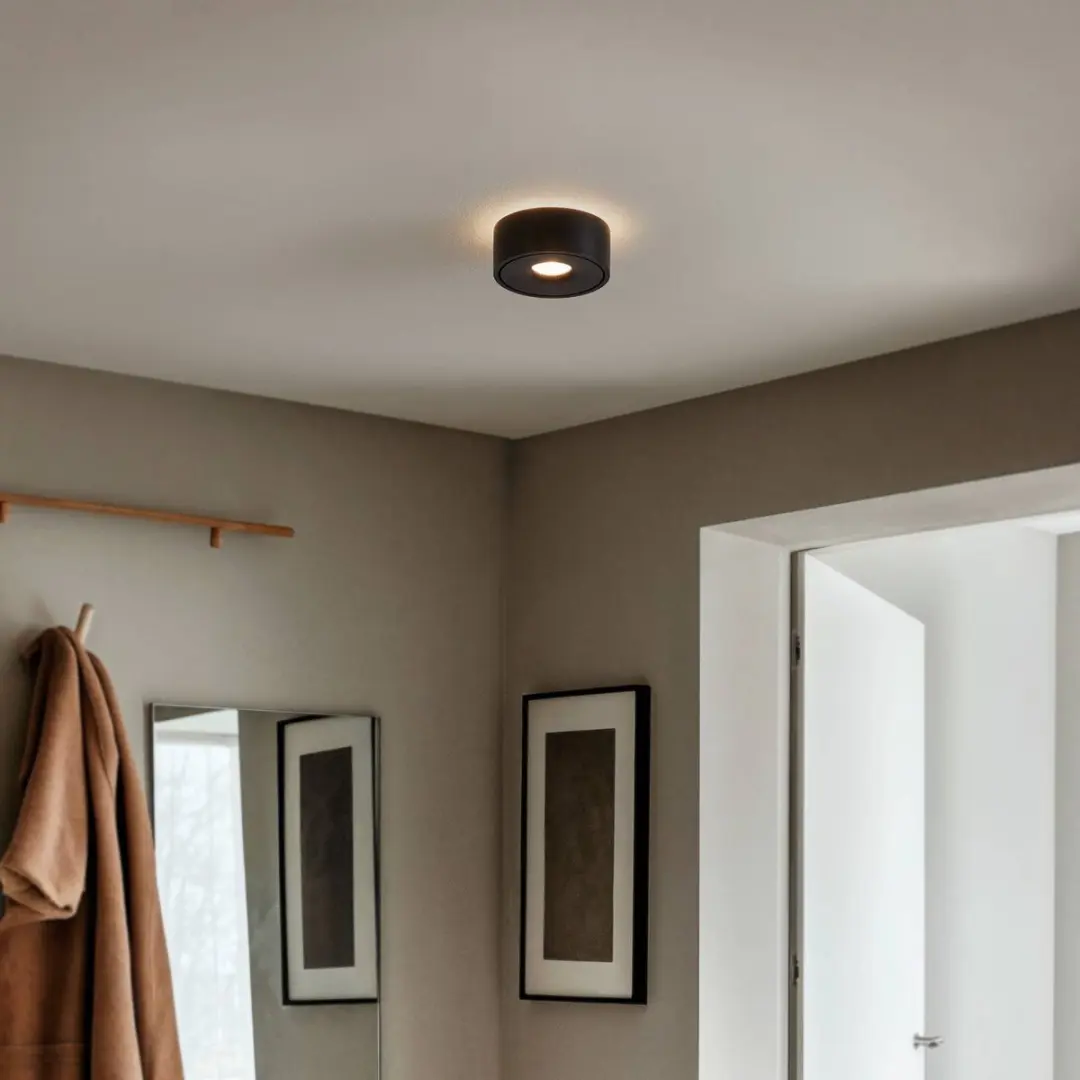 ARCCHIO LED Plafondlamp 2 Lichtpunten 12cm - Zwart