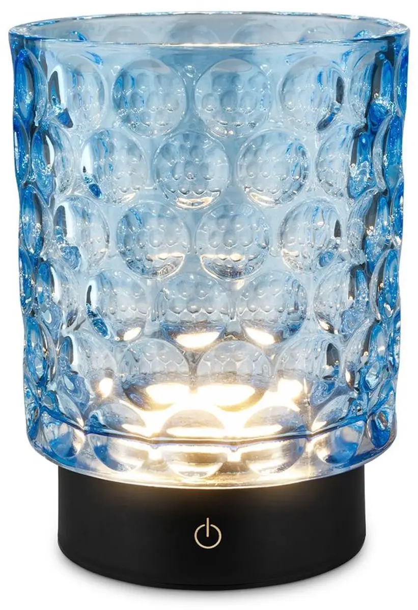 Briloner Sunora Oplaadbare Tafellamp - Blauw Ø11x15cm