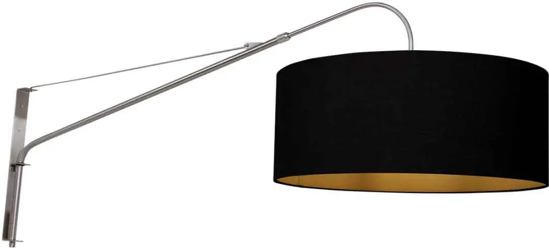 Steinhauer Wandlamp Elegant Classy Ø50cm - Zilver