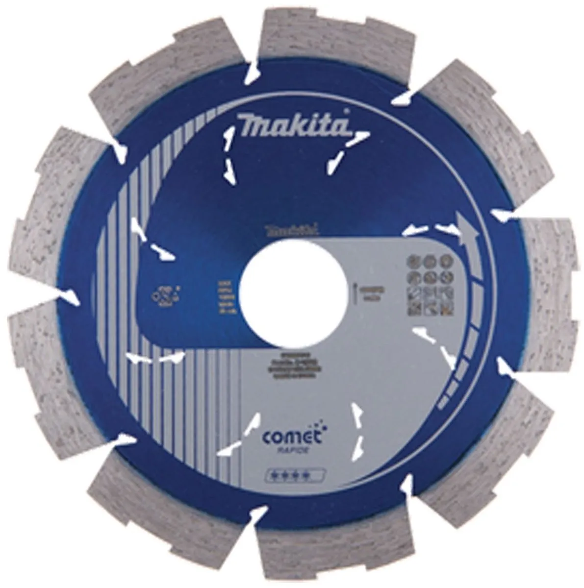 Makita Diamantschijf B-12762 115x22,23x2,2mm - Blauw