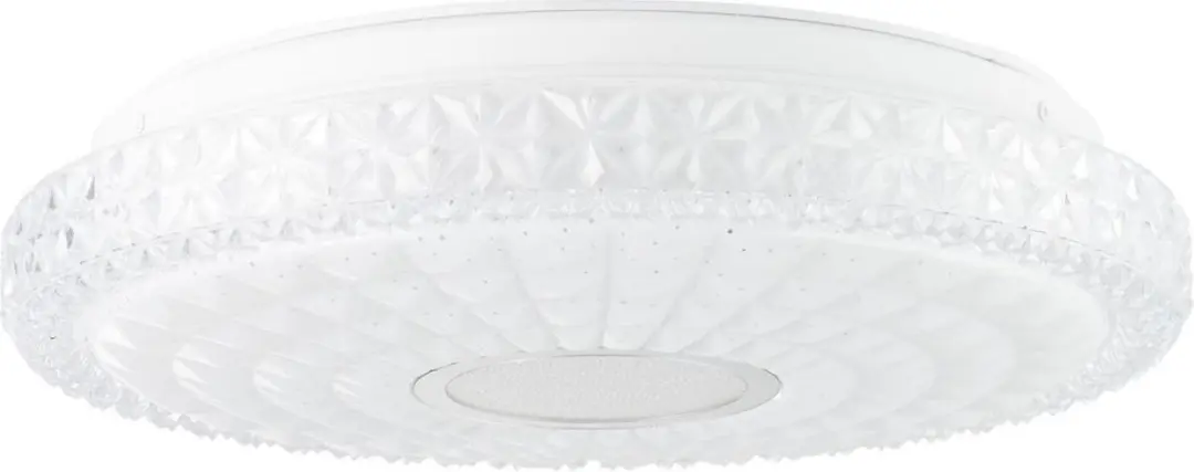 Brilliant Adria Plafonnière 30cm - Chroom/Wit