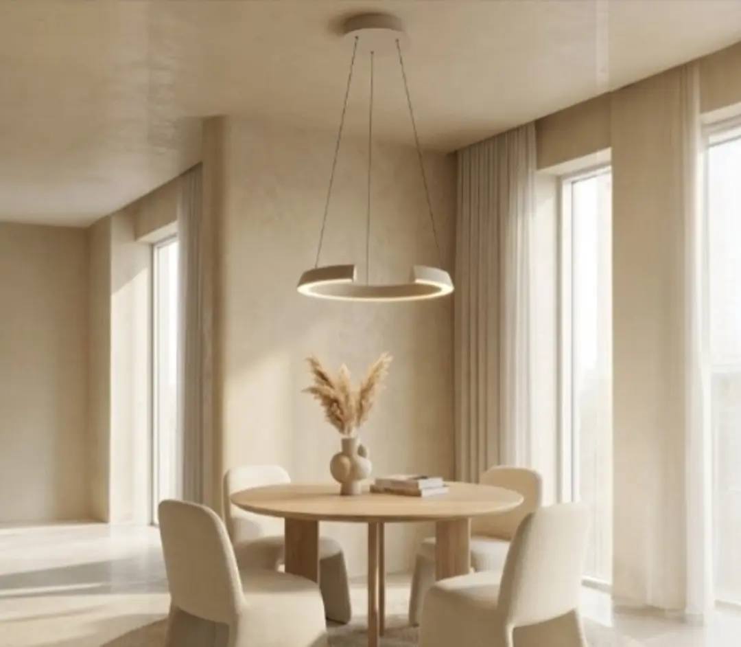 Freelight Hanglamp Créme Comfort-Lift Ø50cm - Warm Wit