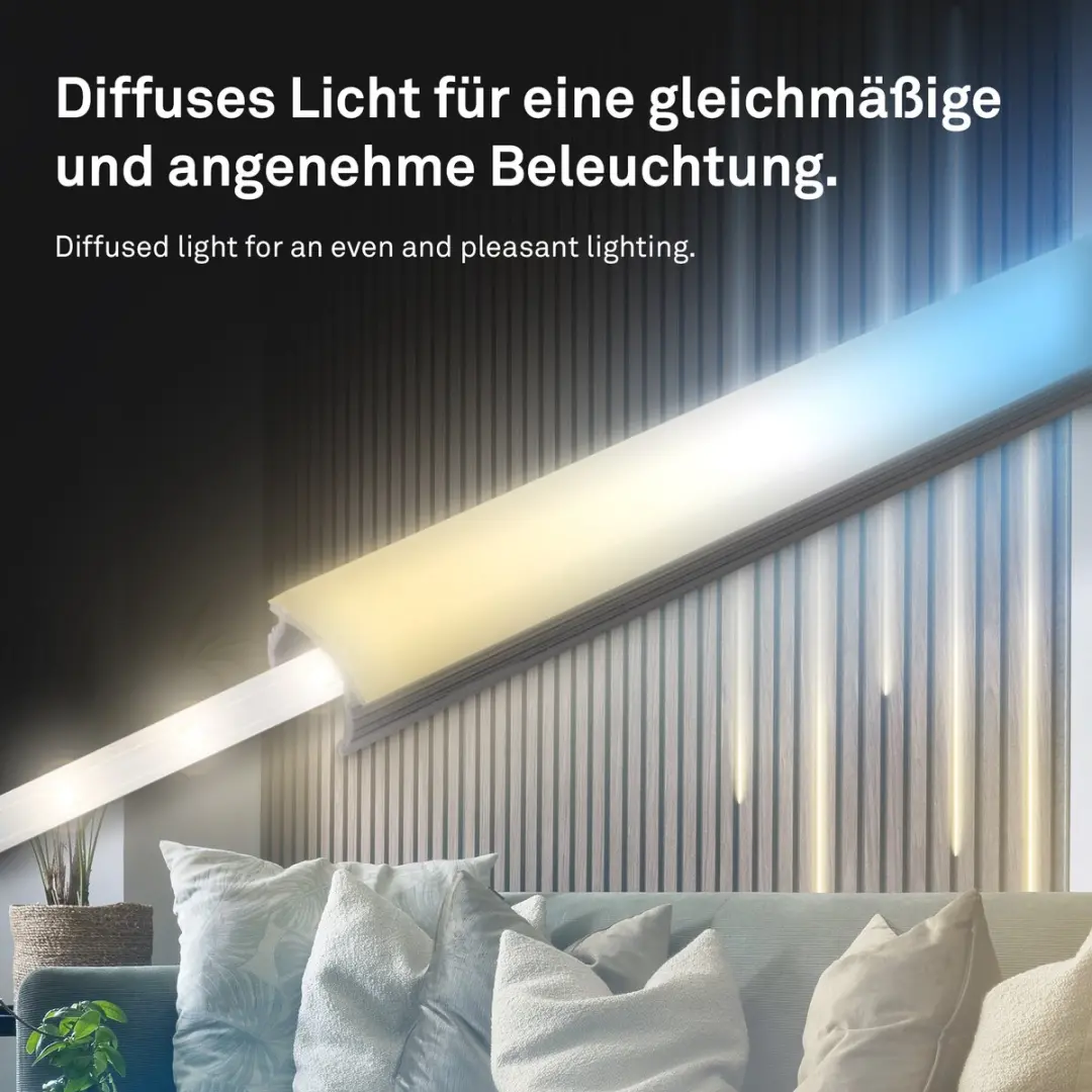 Briloner LED Strip Uitbreidingsset 2,6m CCT - 8021294 - Wit - afbeelding 6 van 6