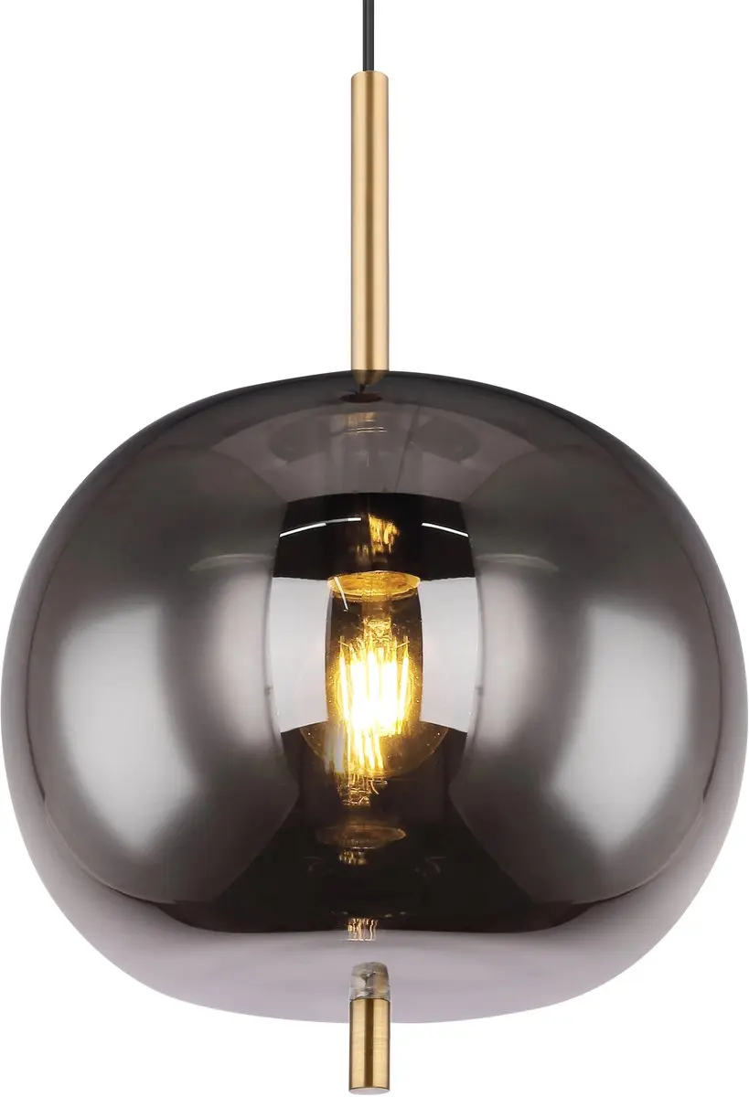 Globo Blacky I Hanglamp - Messing Ø30cm - E27