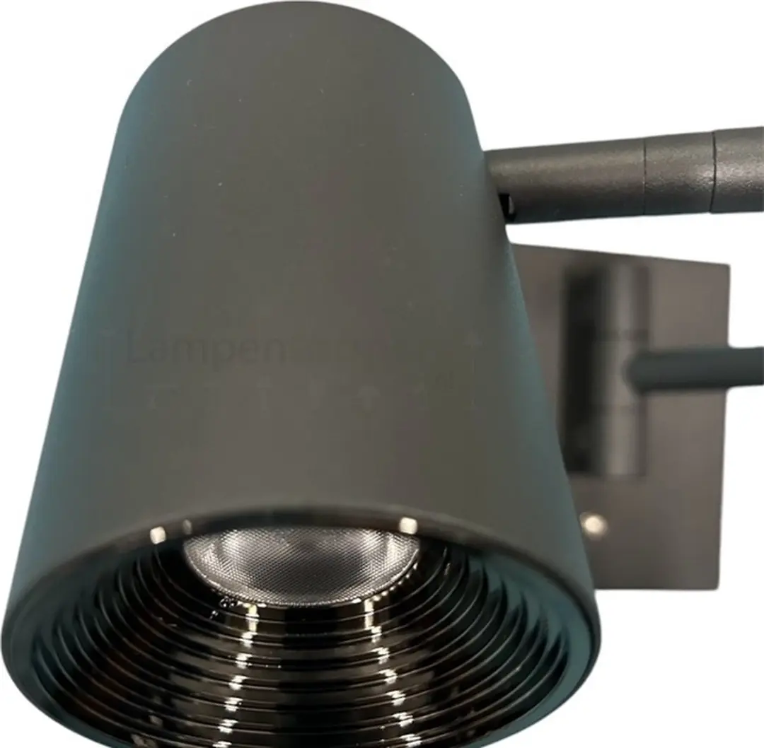 Freelight Picchio LED Wandlamp 5.4W - Zwart - Touchdimmer