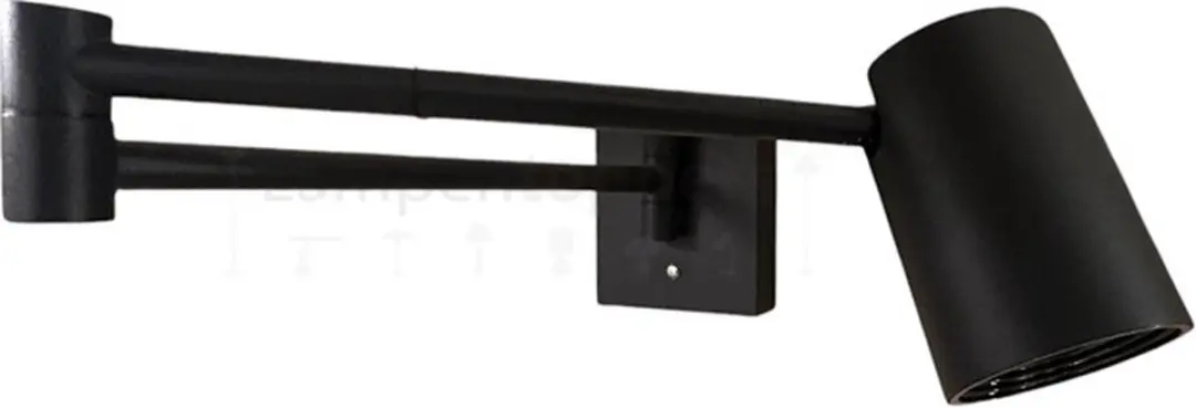 Freelight Picchio LED Wandlamp 5.4W - Zwart - Touchdimmer