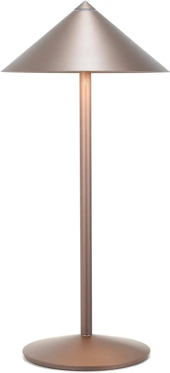 Zafferano Pina L LED Tafellamp Bronzato