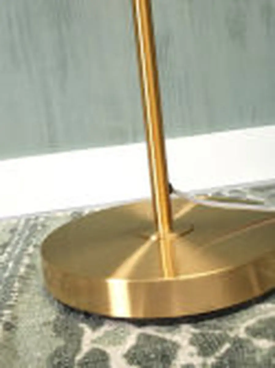 it's about RoMi Carrara Vloerlamp - Goud/Wit - 3x84W