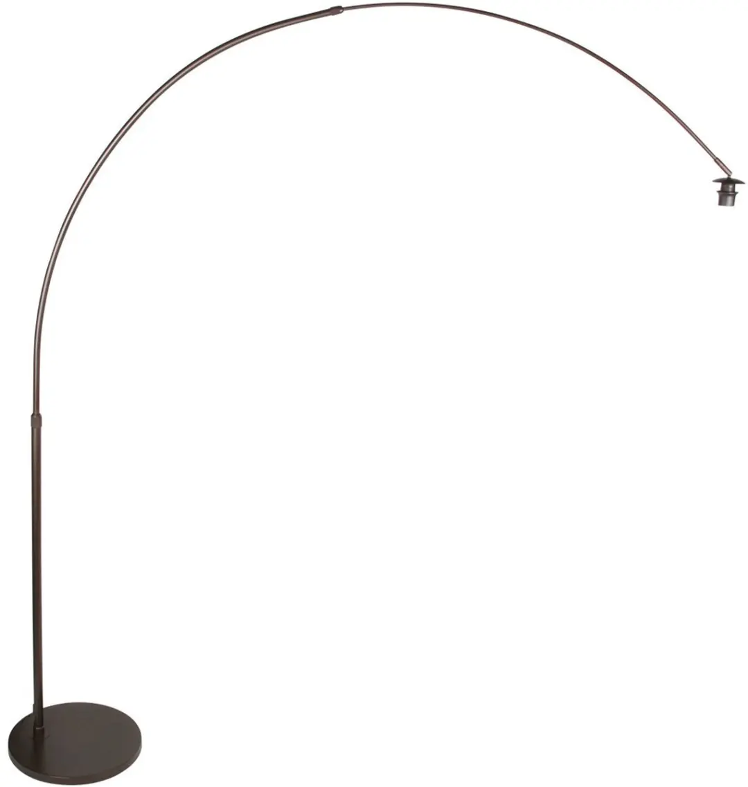 Steinhauer Vela Lino 4763CA Booglamp - Ø60cm - Bruin/Zwart