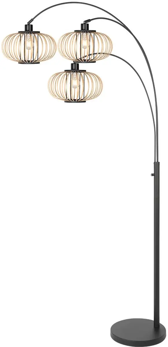Steinhauer Trendy Vloerlamp Silva 3821ZW