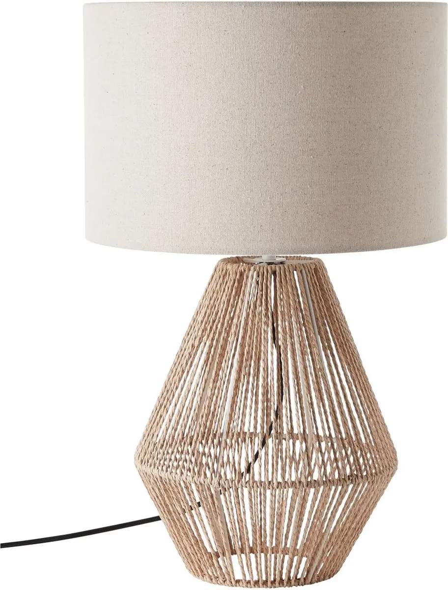 Brilliant Laraine Tafellamp - Beige