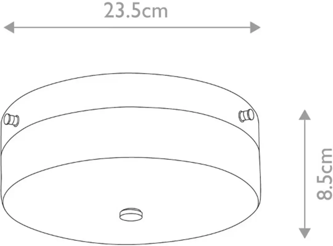 Elstead LED Plafondlamp Tamar 5.7W 3000K - IP44 - Mat Goud
