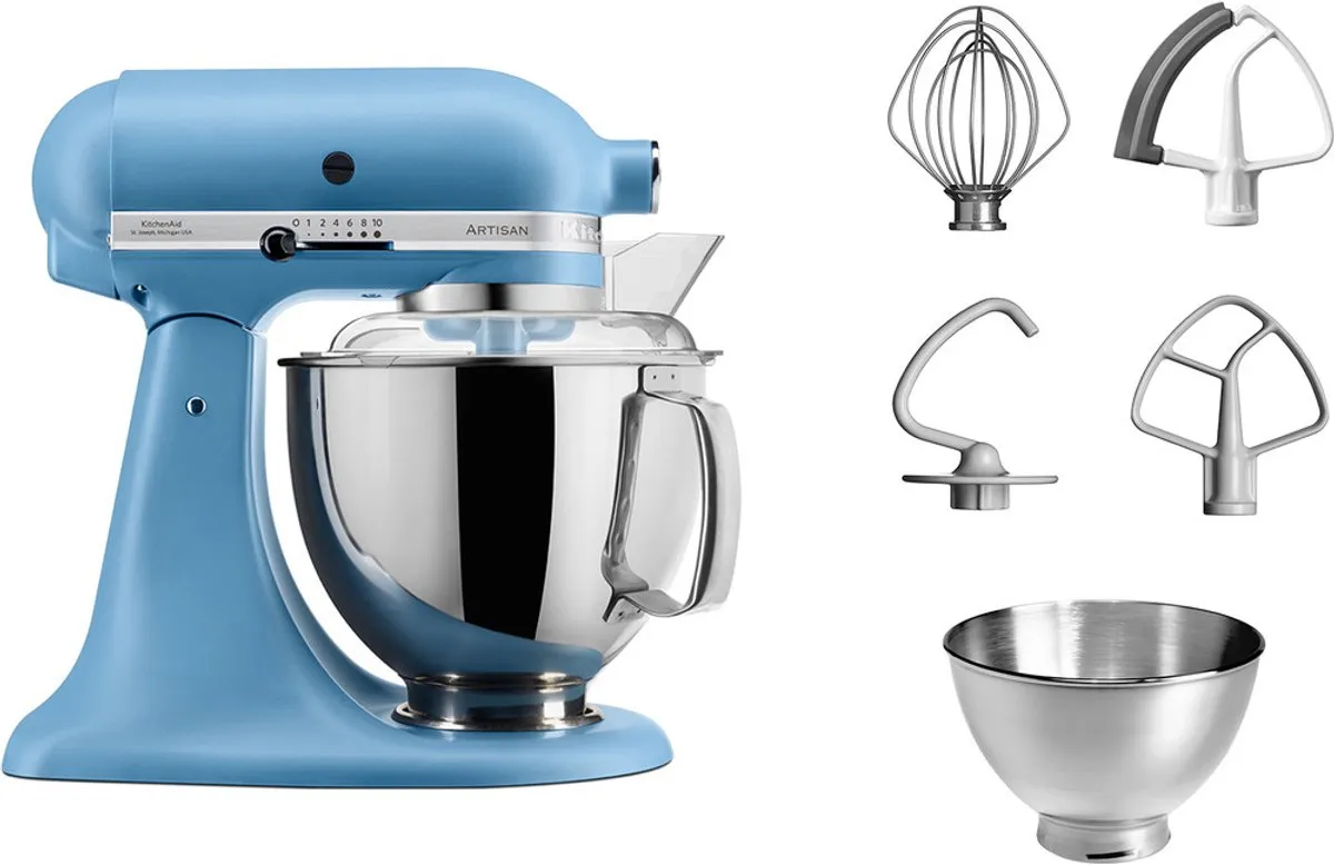 KitchenAid Artisan 5KSM175PSEVB Keukenmachine - Blauw