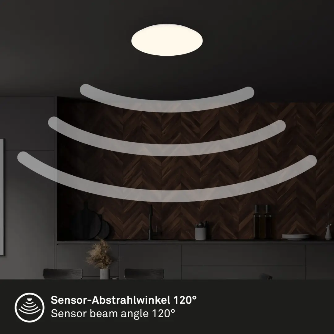Briloner Ekos LED Plafondlamp 3000K - Ø35cm Wit