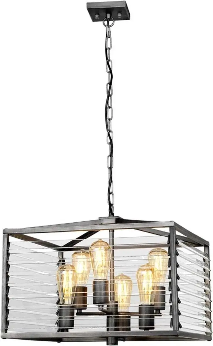 Elstead Lighting Louvre LED Hanglamp 6xE27 60W