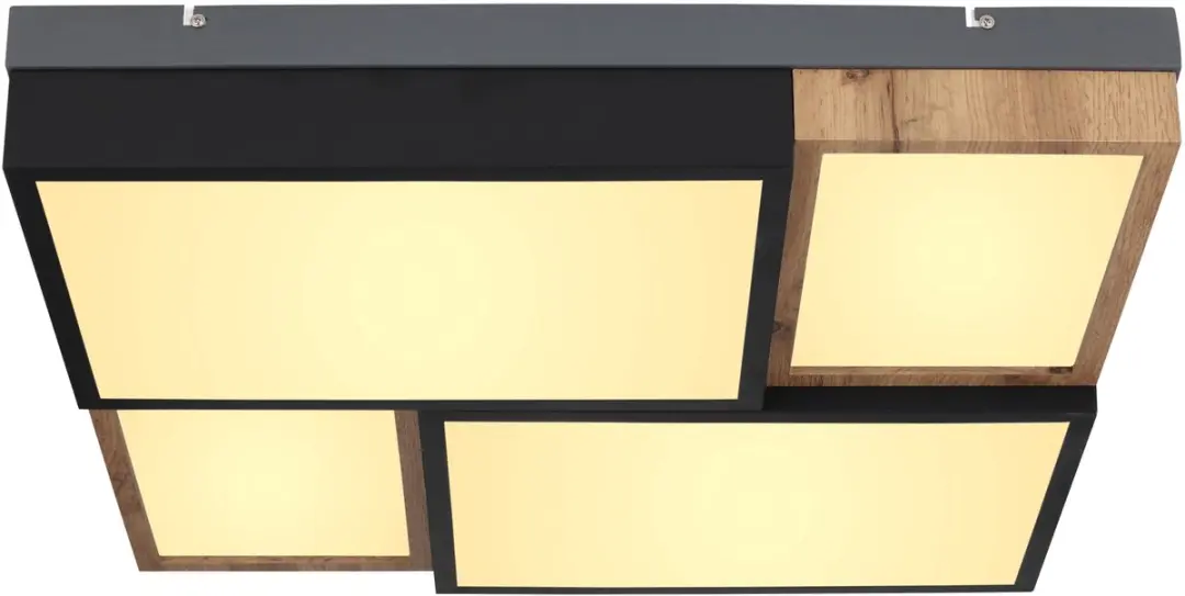 Globo Gundi Plafondlamp 60cm - Wit LED