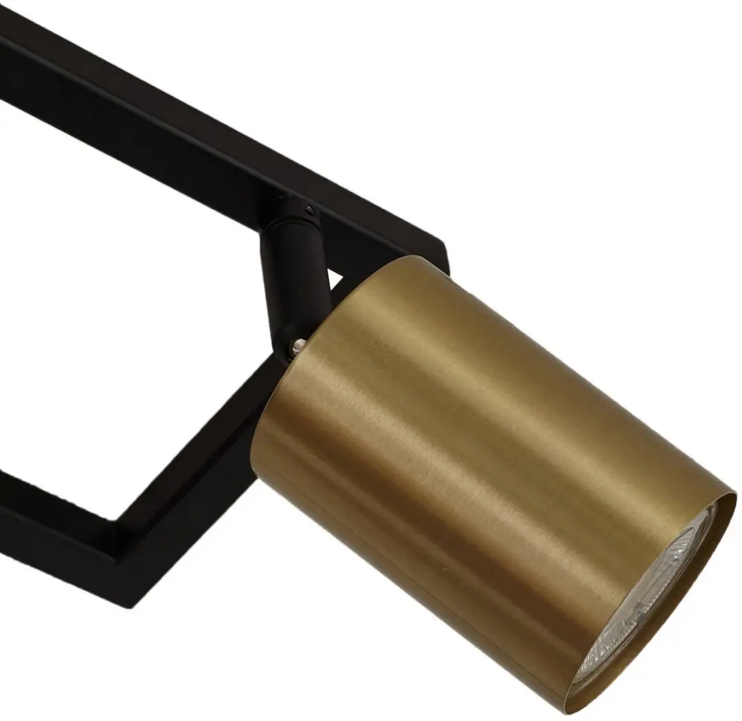 Lindby Buitenspot 6x GU10 10W - Messing/Zwart