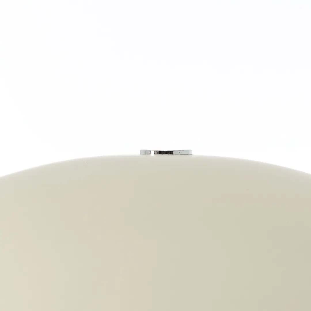 Brilliant Paddenstoel Vloerlamp Travertijn 150x40cm - E27 Chroom/Beige