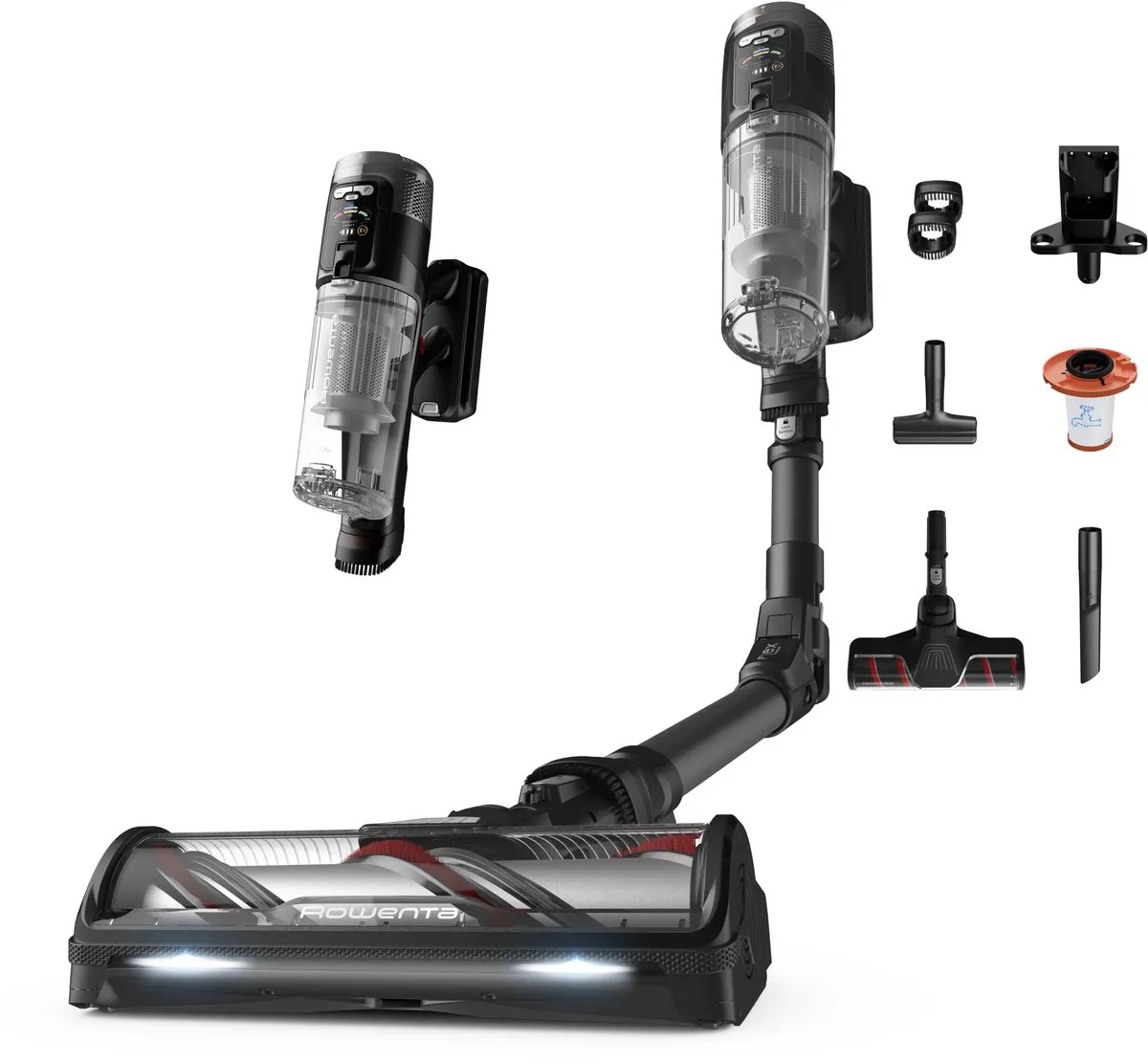 Rowenta X-Force Flex RH9L55 Steelstofzuiger - 150 Airwatt - Zwart