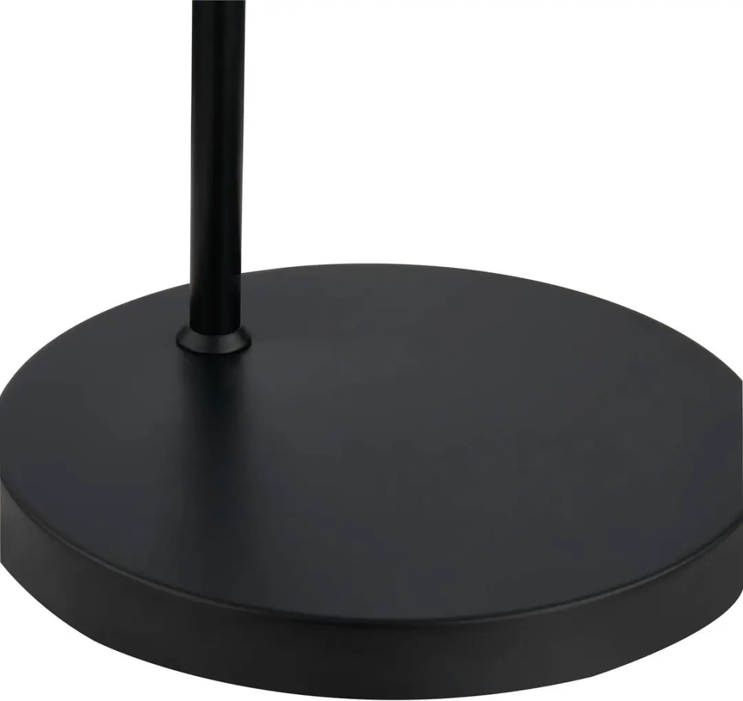 Lindby Vloerlamp Metaal Glas 150cm - E27 - Zwart/Goud/Rook