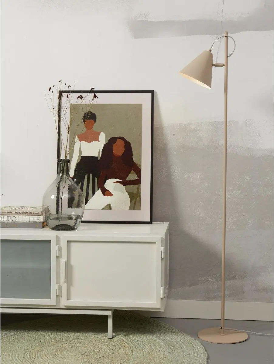 it's about RoMi Lisbon Vloerlamp - Zand - 1x5W - afbeelding 6 van 6