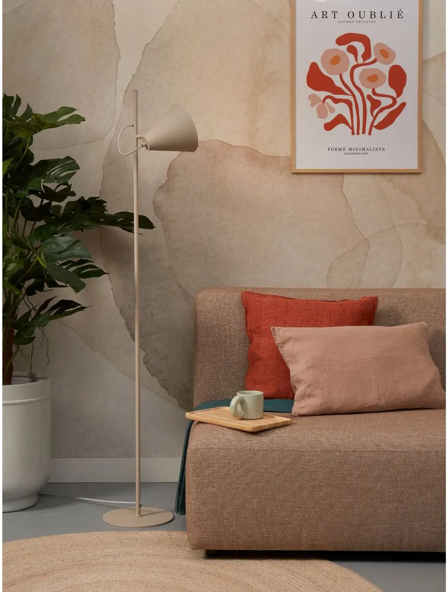 it's about RoMi Lisbon Vloerlamp - Zand - 1x5W