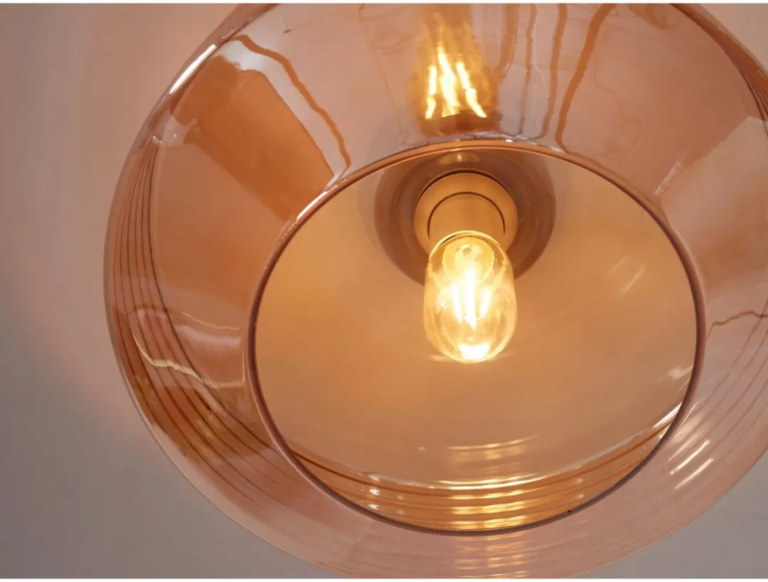 it's about RoMi Verona Plafondlamp - Bruin Ø35cm
